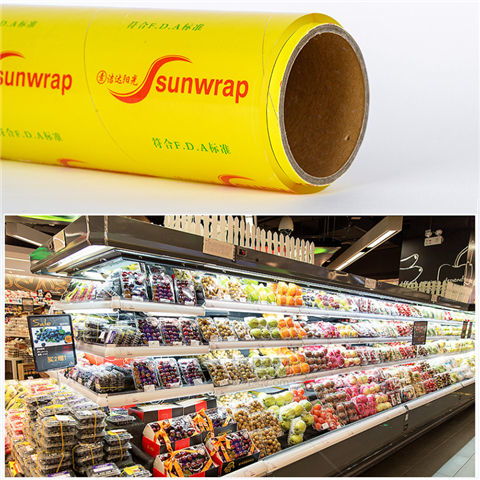 保鮮膜正品pvc加厚加粘家用冰箱食品蔬菜水果批發(fā)大卷美容美發(fā)瘦